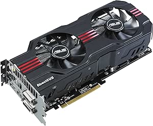 ASUS GTX570 DirectCU II graphics cards with dual-fan cooling performance, ENGTX570 DCII/2DIS/1280MD5