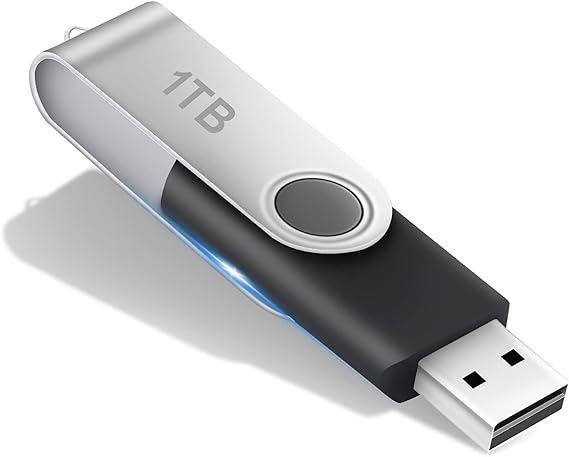 USB Flash Drive 1TB, Portable Thumb Drives 1TB: LUNANI USB Memory Stick, Ultra Large Storage USB Drive, High-Speed 1TB Jump Drive, 1000GB Swivel Zip Drive for PC/Laptop
