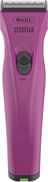 Wahl Professional Animal Creativa Cordless Dog, Cat, Pet, and Horse Clipper with 5-in-1 Adjustable Blade, Berry (#41876-0431)