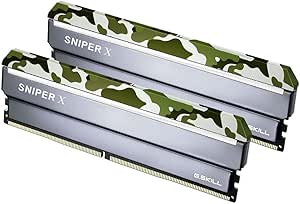 G.SKILL 32GB (2 x 16GB) Sniper X Series DDR4 PC4-19200 2400MHz Intel X299 / Z370 / Z270 / Z170 Desktop Memory Model F4-2400C17D-32GSXF