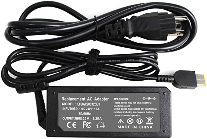 Shareway 65W Adapter Charger for Lenovo ADLX65NCC2A ADLX65NLC2A ADLX65NDC2A ADLX65NDC3A ADLX65NLC3A ADLX65NCC3A 0A36258 0B47455 0B47030 PA-1650-72