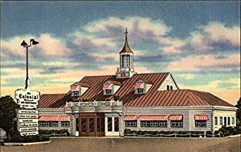 Colonial Restaurant, Fort Wayne, Ind Fort Wayne, Indiana Original Vintage Postcard