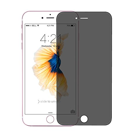 IPhone 6 Screen Protector, Kinps Anti-peeping Tempered Glass Screen Protector Film Ultra slim 0.33MM for Iphone 6/6s