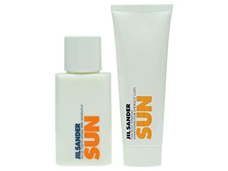 Jil Sander Sun Coffret: Eau De Toilette Spray 75ml/2.5oz   Hair & Body Shampoo 75ml/2.5oz 2pcs