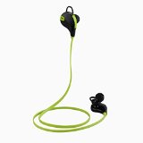 Mpow Swift Bluetooth 40 Stereo Sweatproof Jogger Running Sport Headphones Earbuds with AptXMic Hands-free Calling-Fluorescence Green