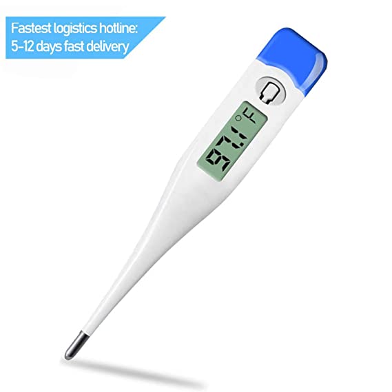Digital Thermometer, High Precision Armpit and Oral Thermometers, Accurate Readings Thermometer for Baby, Child and Adults (1 pcs)