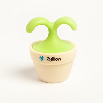Zyllion ZMA-11 Sprout Mini Handheld Body Massager (Green)