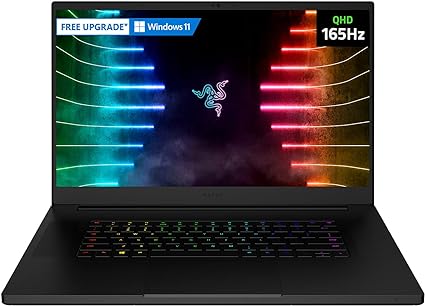 Razer Blade Pro 17 Gaming Laptop 2021: Intel Core i7-11800H 8-Core, NVIDIA GeForce RTX 3070, 17.3" QHD 165Hz, 16GB RAM, 1TB SSD - Chroma RGB - Thunderbolt 3 - SD Card Reader