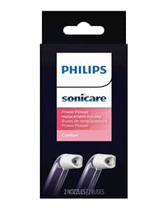 Philips Sonicare Power Flosser Comfort Tips (F2), 2pk, White HX3052/00