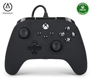 PowerA Advantage Wired Gaming Controller for Xbox Series X/S, Xbox One, PC, Windows 10/11, Black (Officially Licensed)