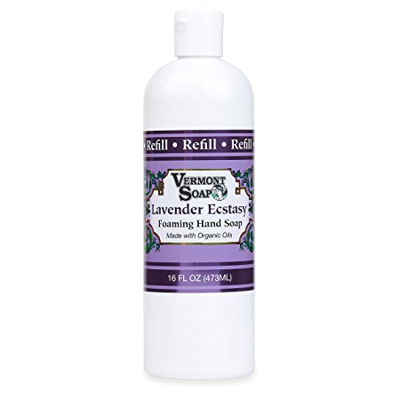 Vermont Soapworks - Foaming Hand Soap Refill Lavender Ecstasy - 16 oz. by Vermont Soap Organics