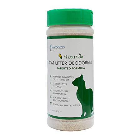 NonScents Cat Litter Deodorizer - Completely Eliminates Cat Litter Odor