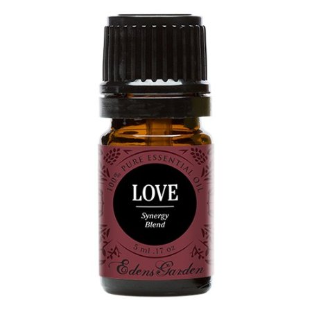 Love Synergy Blend Essential Oil by Edens Garden (Clary Sage, Geranium, Patchouli, Rose Bulgarian, Sweet Orange and Ylang Ylang)- 5 ml