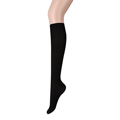 Delight eShop Men Women Anti-Fatigue Knee High Elastic Stockings Compression Leg Support Socks