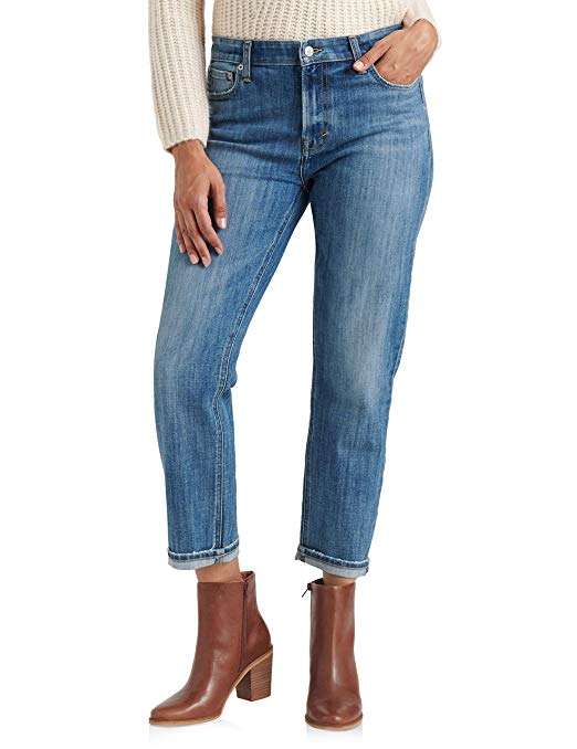 Lucky Brand Women's Mid Rise Sienna Slim Boyfriend Jean