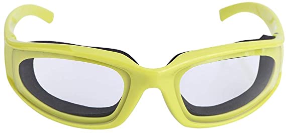 Onion Goggles, 2PCS Anti-Spicy Onion Cutting Goggles Anti-Splash Protective Glasses Eye Protector Kitchen BBQ Glasses Gadget