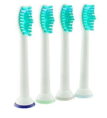 Premium Replacement Toothbrush Heads for Philips Sonicare ProResults HX6013/HX6014 - 4 Pack
