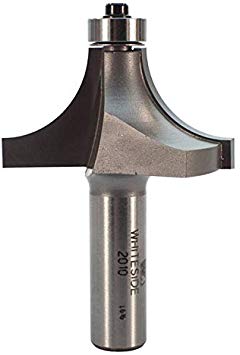 1/2" Shank, 3/4" Radius x 2" Diameter x 1" Cutting Length - Roundover Bit, Whiteside# 2010