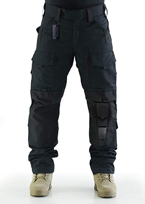 ZAPT Breathable Ripstop Fabric Pants Military Combat Multi-Pocket Molle Tactical Pants with EVA Knee Pads