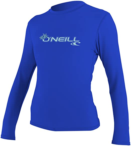 O'Neill Women's Basic Skins Upf 50  Long Sleeve Sun Shirt