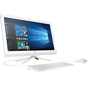 HP Premium All-in-One Desktop 21.5 Inch Full HD (1920x1080),Intel Pentium Quad-Core Processor, 4GB RAM, 1TB HDD,DVD Burner, WiFi/HTMI/Bluetooth/Webcam, with Keyboard and Mouse,Win 10