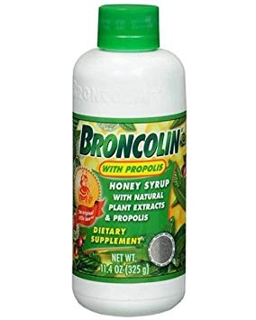 Broncolin with Propolis Dietary Supplement 11.4oz by Broncolin