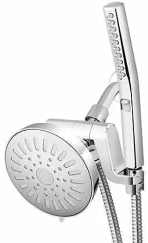 Waterpik Body Wand Spa Shower Head System with Anywhere Bracket, Chrome