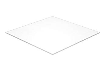 Falken Design WT3015-1-8/1224 Acrylic White Sheet, Opaque, 12" x 24", 1/8" Thick