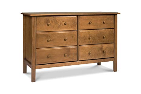 DaVinci Jayden 6-Drawer Double Wide Dresser, Chestnut