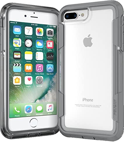 Pelican Voyager iPhone 7 Plus Case (Clear/Gray)