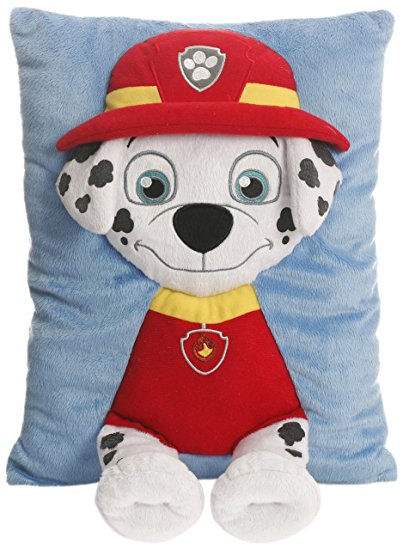 Paw Patrol Marshall Decorative Pillow, Red/Black/White