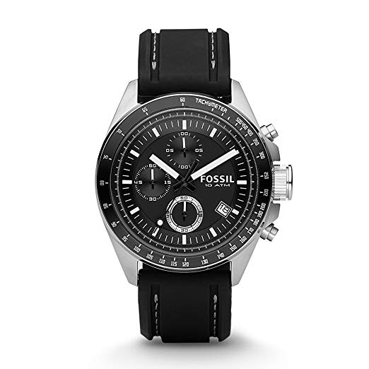 Fossil Decker Chronograph Black Dial Men's Watch - CH2573P