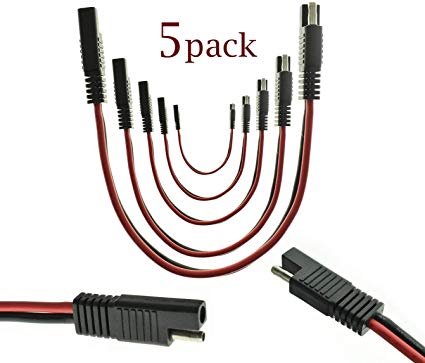 12 Gauge 2 Pin Quick Disconnect Wire Harness SAE Connector Bullet Lead Cable