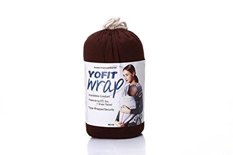Yofit Baby Sling Wrap for Newborns (coffee)
