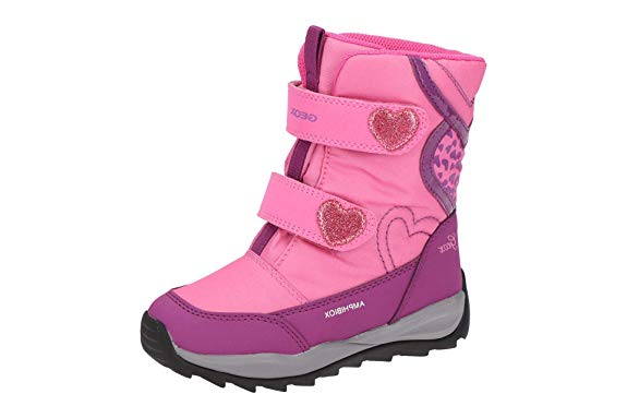 Geox Girls' J Orizont B ABX E Snow Boots