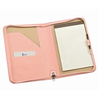 Royce Leather Zip - Around Jr Writing Padfolio