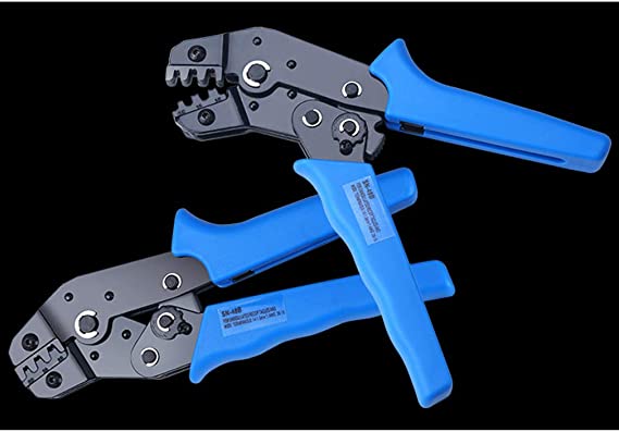 SN-48B Waterproof Connector Ratcheting Dupont Crimping Tool For 26-16 AWG 0.14-1.5mm² Wire Insulated Terminals Crimpers Hand Tools