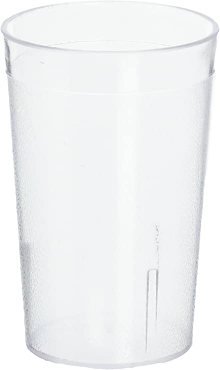 Winco Pebbled Tumblers, 8-Ounce, Clear