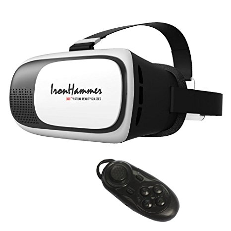 Virtual Reality Vr Headset with Universal remote control