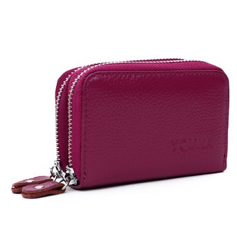 Credit Card WalletYOUNA Rfid Blocking Genuine Leather Credit Card Wallet for Women