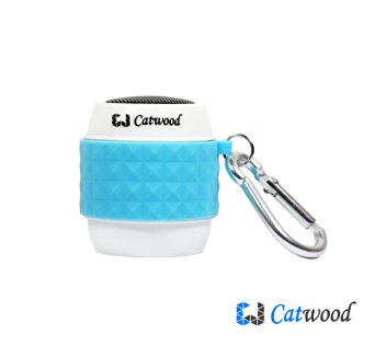 Catwood's Smallest Portable waterproof indoor/outdoor 3W Bluetooth Speaker