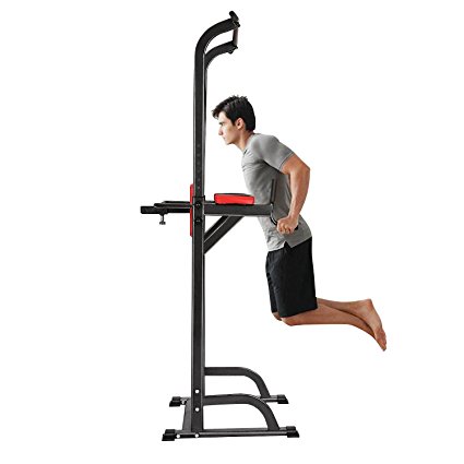 Pull Up Stand Full Body Power Tower | Adjustable Power Tower Strength Power Tower Fitness Workout Station