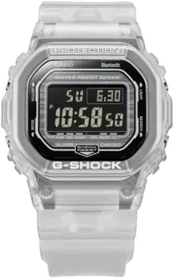 Casio Men's Digital Quartz Watch with Plastic Strap DW-B5600G-7ER