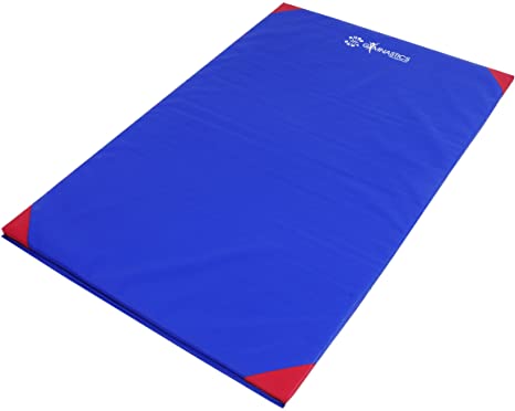 Sureshot Lightweight Gym Mat 4 X 3 Gymnastics - Blue