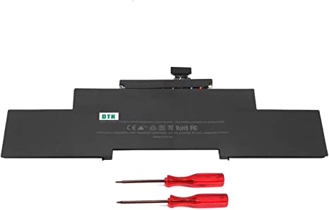 DTK A1417 Laptop Battery for 15 inch A1398 (Only fit 2012 Early 2013 Version) MC975LL/A MC976LL/A ME664LL/A ME665LL/A MD831LL/A [10.95V 95Wh]