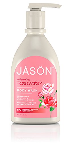 Jason Body Care Invigorating Rosewater Body Wash 30 oz
