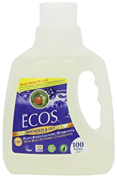 Earth Friendly Products Ecos Magnolia and Lily Laundry Detergent 100 Washes 3.0 Litres