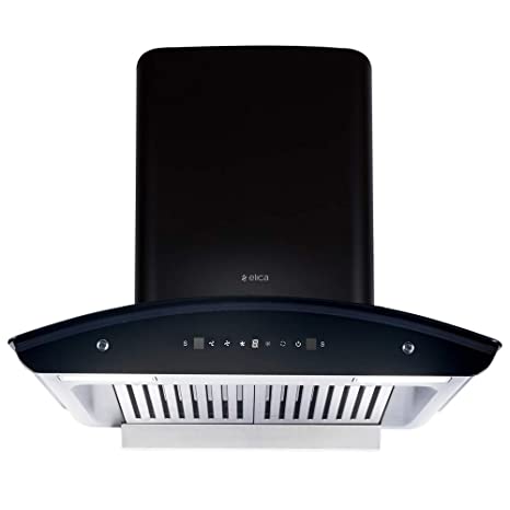 Elica 60 cm 1425 m3/hr Auto Clean Chimney with Free Installation Kit (WD TBF HAC 60 MS NERO, 2 Baffle Filters, Touch   Motion Sensor Control, Black)