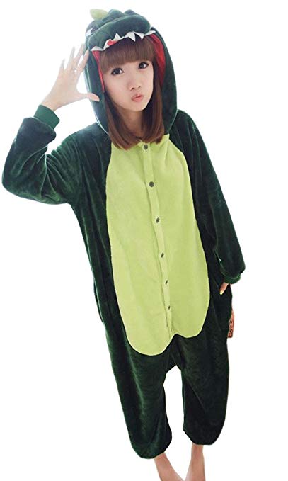 iLoveSIA Womens Mens Adult Unisex Fleece Animal Onesies Pyjamas Nightwear Costumes