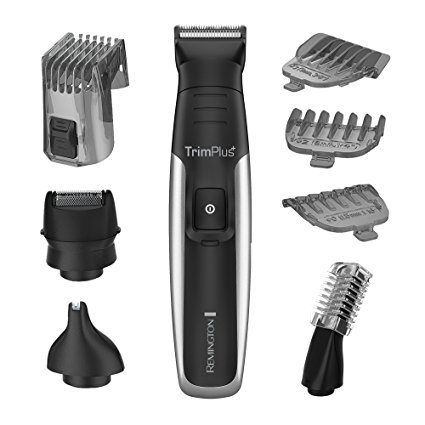 Remington Head To Toe Face & Body Grooming Kit, 11 Piece Men's Electric Groomer, Beard Trimmer, Body Groomer, 1 Count